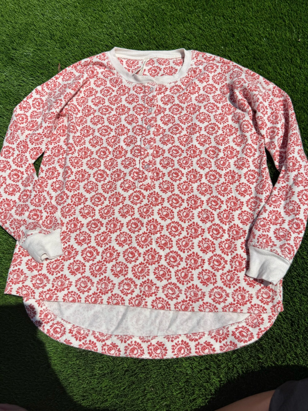 Anthropologie floral Hanley top